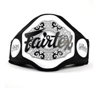 Fairtex Black/White BPV3 Microfiber Belly Pad