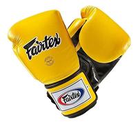 Fairtex Boxing Gloves BGV5 Pro Sparring Yellow - Muay Thai Kickboxing MMA Training Boxing Equipment Gear For Martial Art-14oz MMA Boxing Training
