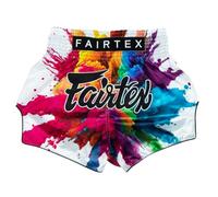 Fairtex Muay Thai Shorts BS1939 Funky Soul White