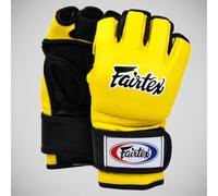 Fairtex FGV12 Yellow Ultimate MMA Gloves - L