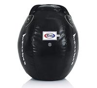 Fairtex FILLED Uppercut Heavy Bag for Muay Thai, Boxing, Kickboxing, MMA (HB11 - Black)