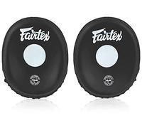 Fairtex FMV15 Cuved Muay Thai Boxing Focus Punch Mitts (Pair), Black