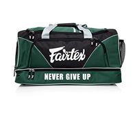 Fairtex Gym Bag Gear Equipment for Muay Thai, Boxing, Kickboxing, MMA (BAG2-Green)
