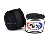 Fairtex Hand Wraps 4.5M Black HW2 Stretch Boxing Muay Thai Kickboxing Striking Sold by MinotaurFightStore