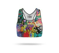 Fairtex High Impact Sports Bra (UK, Alpha, M, Regular, Regular, URFACE Full Print)