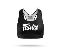 Fairtex High Impact Sports Bra (UK, Alpha, S, Regular, Regular, Black/White)