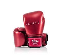 Fairtex Metallic Boxing Gloves (Red Mettalic, 14oz)
