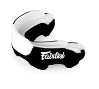 Fairtex MG3 Gel Mouth Guard Protection Muay Thai Kick Boxing MMA CE Approved (Black)