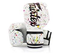 Fairtex Microfibre Boxing Gloves Muay Thai Boxing (Painter, 16 oz)