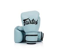 Fairtex Microfibre Boxing Gloves Muay Thai Boxing (Pastel Blue, 14 oz)