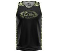 Fairtex Muay - Thai Basketball Jersey, Black Camouflage, XL
