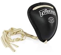 Fairtex Muay Thai GC2 Groin Steep Cup for Combat Sports | Muay Thai & Kickboxing Groin Protection for Men, Youth, & Boys Stainless Steel & Adjustable Fit (Medium-Black)