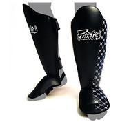 Fairtex Muay Thai Shin Guards - Black Large