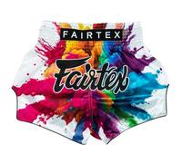 Fairtex Muay Thai Shorts BS1939 Funky Soul White