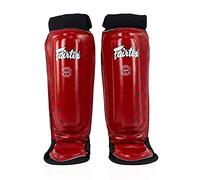 Fairtex Neoprene Shin Guards (Red, X-Large)