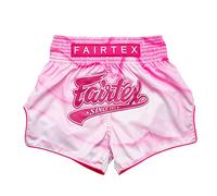 Fairtex Slim Cut Muay Thai Boxing Shorts - BS1914 (Pink Alma, Large)