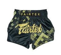 Fairtex Slim Cut Muay Thai Boxing Shorts, Bs1931-heart of Gold, Large