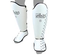 Fairtex SP5 Shin Guards White