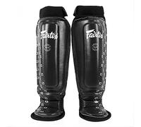 Fairtex SP6 Black MMA Style Shin Guards - Pads