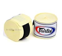 Fairtex White 4.5m Stretch Muay Thai Hand Wraps