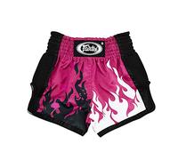Fairtex Youth Muay Thai Boxing Shorts for Kids (Eternal Flame, 8-10yrs)