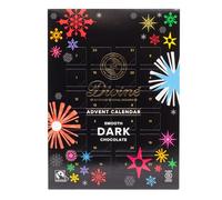 Fairtrade Dark Chocolate Christmas Advent Calendar | 70% Cocoa Dark Chocolate Advent Calendar | Vegan Chocolate Christmas - 85g