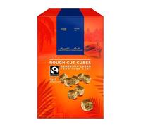 Fairtrade Demerara Rough Cut Sugar Cubes - 1 kg | Cane Sugar Cubes, Naturally Sweet & Aromatic - Ideal for Coffee, Tea & Cocktails | Packed by Saras Foods Uk
