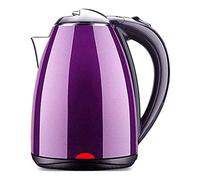 FairUo Fast & Quiet Kettle, 1.8L Eco Glass with Led Indicator, 1500W Cordless Auto Shut-Off - Purple/16 * 12 * 25Cm