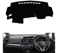 FAiruo Fit For Honda Jazz Fit 2014-2019 RHD, car dashboard cover, Multifunction dash cover, Anti-scratch dashboard cover, Easy to use