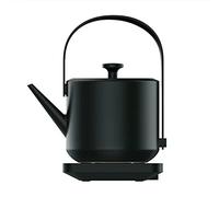 FairUo Kettles, for Boiling Water, 1200W Chinese Classic Style Kettles for Boiling Water Handle 0.6L Capacity Beautiful Water Boiler Stainless Steel Kettles for Boiling/Black