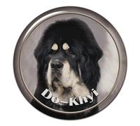 FAiruo Removable Decal Tibetan Mastiff Car Sticker Waterproof Accessories on Bumper Rear Window Laptop 13CM (Color : 1PCS, Size : 13CM)
