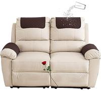FAiruo Sofa Armrest Cover Headrest Cover Recliner Chair Arm Cover Sofa Headrest Slipcovers Nonslip Waterproof Armchair Cover for Recliner Leather Sofa Couch Protector (Color : 08, Size : 2 seats)