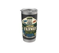 Fairway Reset Hour Disc Golf Stainless Steel Insulated Tumbler