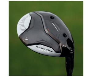 Fairway Wood Golf Club Callaway Quantum Max Fast Womens Right Handed, 3FW, 16°, Lady, Mitsubishi Eldio White/Silver 40g, yes