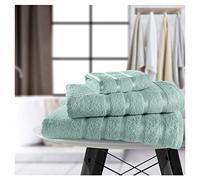 FAIRWAYUK 4 Piece Hand Towels 50x80cm - Premium 100% Egyptian Cotton - 450 GSM, Ultra Soft and Highly Absorbent, Extra Large Thick Bathroom Hand Towel (Hand - 50x80cm, Duck Egg)