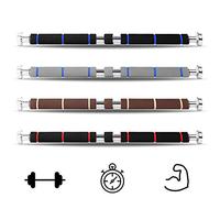 FAIRWAYUK Home Gym Strengh Trainer, Door Mounted Chin Up Bar, Heavy-Duty Equipment (Black/Red)