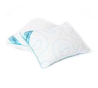 FAIRWAYUK Memory Foam Pillow - Cooling Gel Filling Orthopedic Pillow for Neck Back Pain Support, Anti Allergy Breathable Pillow for Side Front Sleepers (70x45cm) (2, White, 70X45cm)