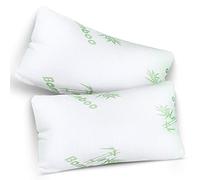 FAIRWAYUK Neck Support Pillow - Comfort and Orthopaedic | 70 x 40cm | Memory Foam Bamboo | 2 Pack