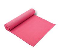 FAIRWAYUK Premium Eco-Friendly Non-Slip Exercise Mat for Home - Pink, 183 x 60 cm, 6mm Thick with Carry Strap, Indoor Outdoor Yoga Mat
