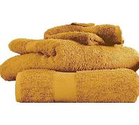 FAIRWAYUK Towels - Premium Hand Towels 4 Pack (50x80cm), 100% Egyptian Cotton, 700 GSM, Ultra Soft and Highly Absorbent Extra Large Hand Towels, (Ochre)