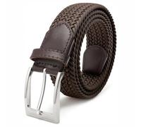 Fairwin Elasticated Braided Belt for Men Stretch Elastic Woven Pin Buckle