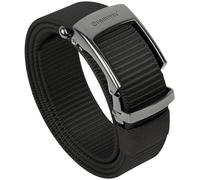 FAIRWIN Ratchet Belts for Men Casual Nylon Web Belt Golf Belts for Men Adjustable Dress Men's Belts for Jeans Shorts, Black, M (Waist 36-42")