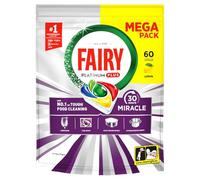 Fairy 30 Minute Miracle Auto Dishwashing Tablet Lemon 60 Pack