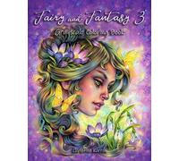 Fairy and Fantasy 3 Grayscale Coloring Book