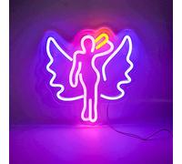 Fairy Angel Neon Led Neon Art Neon Sign Neon USB Powered Sign for Home Indoor Bar Game Room Store Hotel Wall Decor Christmas Party Office Party Supplies