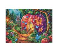 Fairy Animal Forest 500 Piece Jigsaw Puzzle for Adults Teens Happy Time Study Room Decor Focus Training Vibrant Colours Great Gift for Scholars 500 PCS