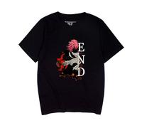 Fairy Anime Tail T-Shirt Dragon Slayer Short Sleeve Happy Natsu Dragneel T-Shirt Loose Summer Cotton Tee