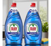 Fairy Antibacterial Washing Up Liquid Eucalyptus - 2 x 820ml
