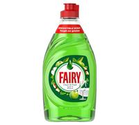 Fairy Apple Orchard Dishwashing Liquid 383ml - Fresh Fruity Apple Scent | Ultra-Concentrated Grease Cleaner with Long-Lasting Suds for Brilliant Shine - UK Quality Washing Up Liquid