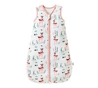 Fairy Baby Sleeping Bag 1.0 TOG Sleeveless Swaddle Blanket for Newborn Boy Girl Soft Breathable 100% Cotton Sleeping Sack Pink 18-36Months